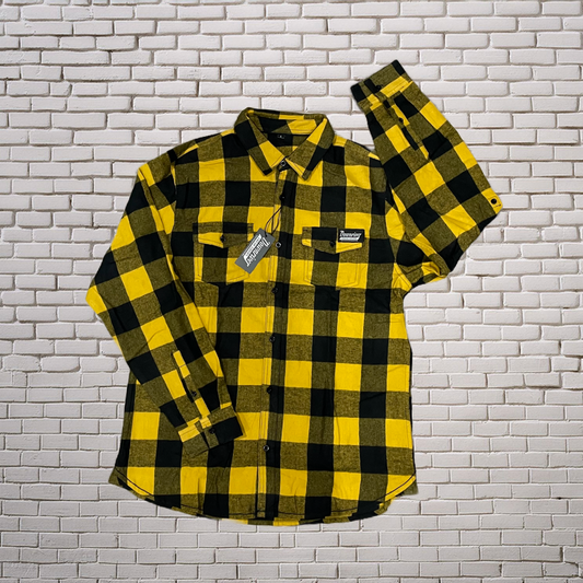 "Bumblebee" Flannel